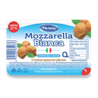 Mozzarella Bianca třešničky uzené [85 g]