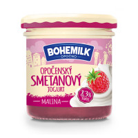 Malina - Prémiový jogurt sklo  [150 g]