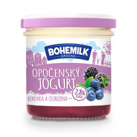 Borůvka/Ostružina - jogurt sklo  [150 g]
